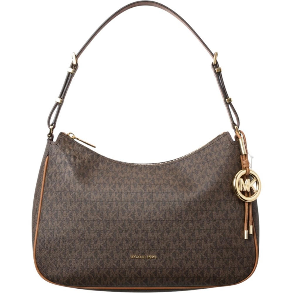 Michael Kors Nolita Medium Convertible Shoulder Bag Brown Acorn 30F5GY5M2B